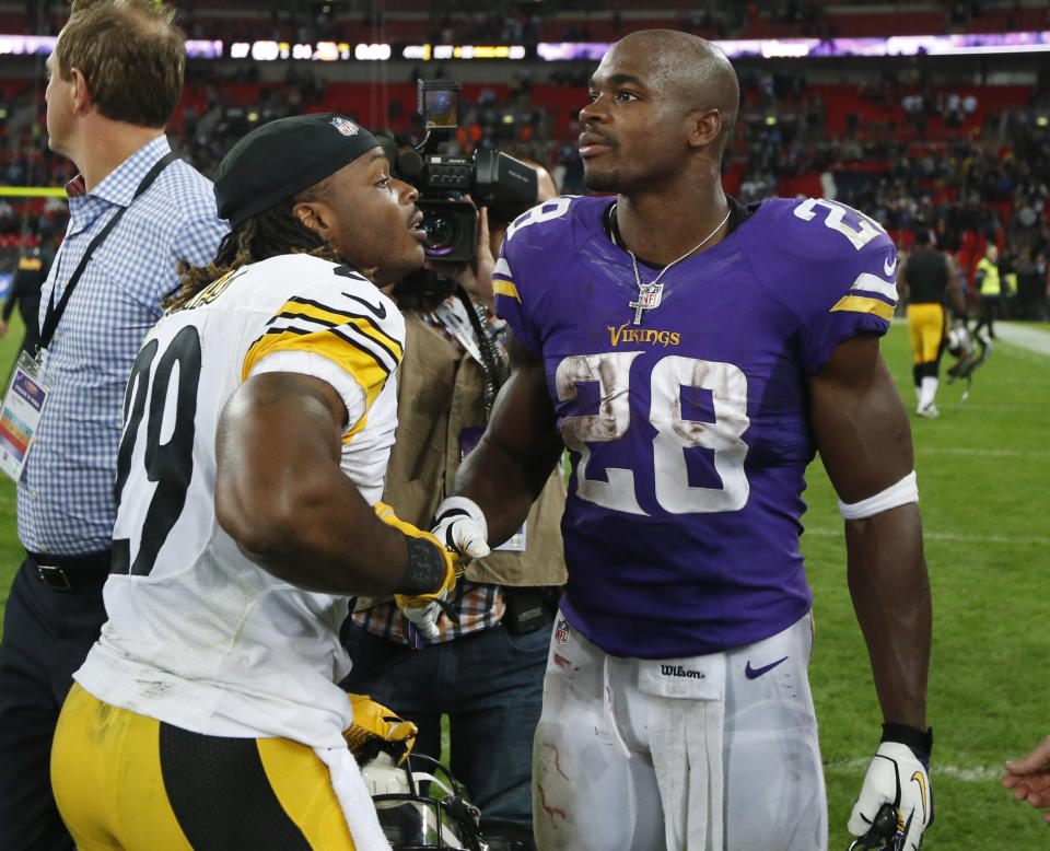 Minnesota Vikings running back Adrian Peterson [Associated Press] 