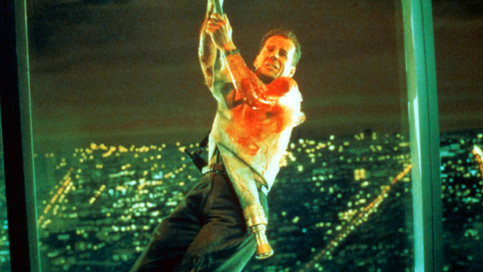 DIE HARD, Bruce Willis, 1988