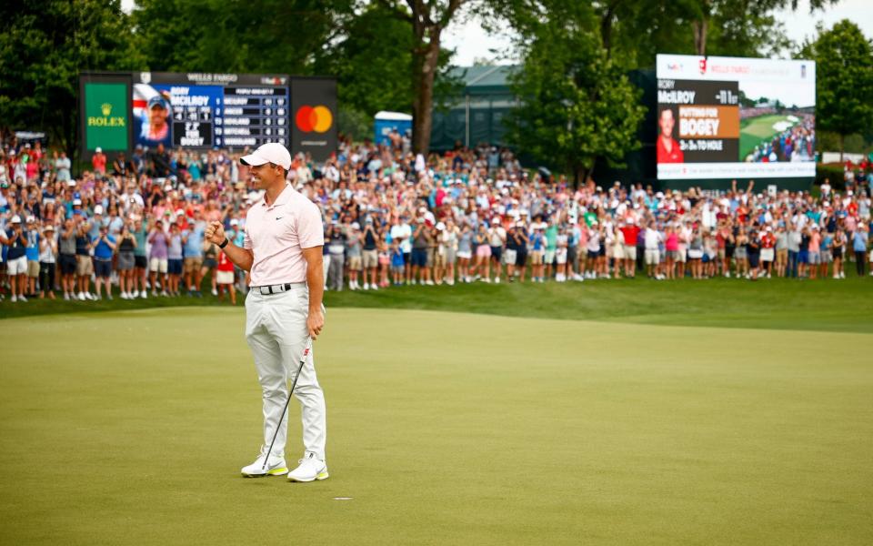 McIlroy arrived at the competition at 15th in the world - his lowest ranking since 2009 - GETTY IMAGES