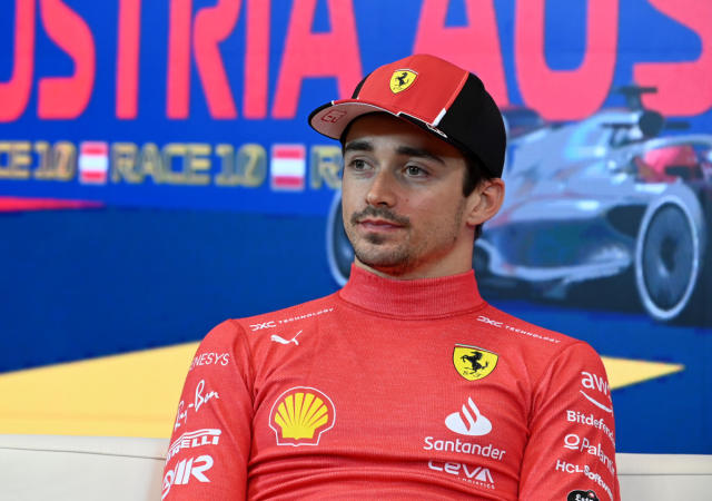 Red Bull look very strong, says Ferrari's Charles Leclerc