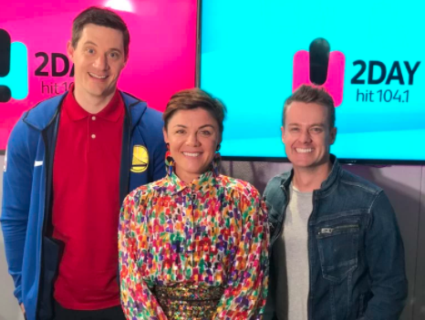 Ed Kavalee and Grant Denyer (pictured) joined Em at the beginning of this year after Harley Breen’s exit. Source: Austereo