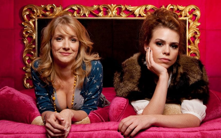 Brooke Magnanti and Billie Piper, who played her in Secret Diary of a Call Girl - TIGERASPECT