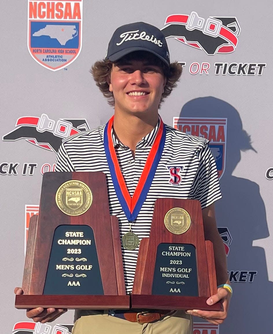 Terry Sanford's Ethan Paschal is the first Bulldog to win an individual state championship in nearly 50 years.