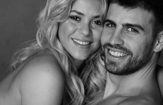 Gerard Pique announced via Instagram that his son with pop star Shakira was born.