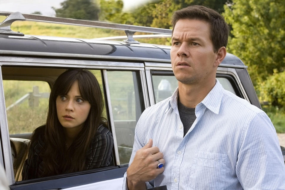 <div><p>"I love <i>The Happening</i>. I don’t know why because the acting isn't good — even though Mark Walhberg and Zooey Deschanel are pretty good actors — and the plot twist is, uh, something. It’s just a weird, fun watch for me."</p><p>—<a href="https://www.buzzfeed.com/shannondav" rel="nofollow noopener" target="_blank" data-ylk="slk:shannondav;elm:context_link;itc:0;sec:content-canvas" class="link ">shannondav</a></p></div><span> 20th Century Fox / Courtesy Everett Collection</span>