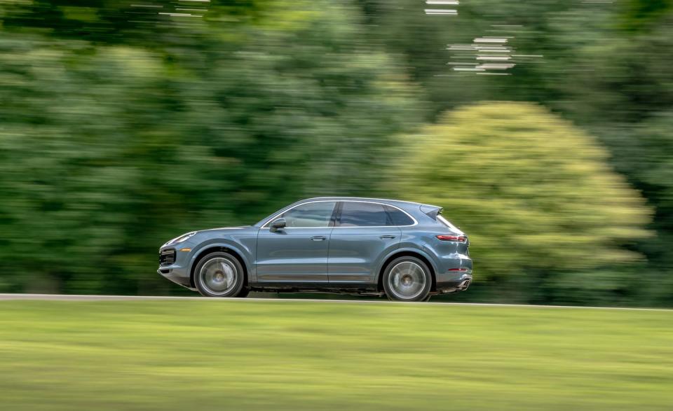 <p>2019 Porsche Cayenne Turbo</p>