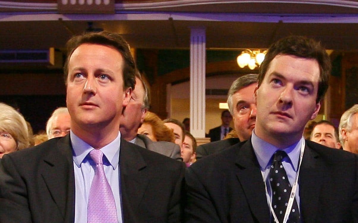 David Cameron and George Osborne