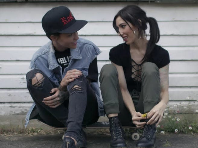 the veronicas on your side music video ruby rose