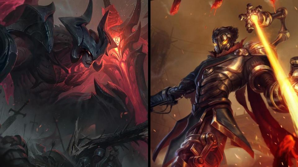 Aatrox and Viktor in the Top Lane at Wild Rift sounds pretty fun. Photo: Riot Games