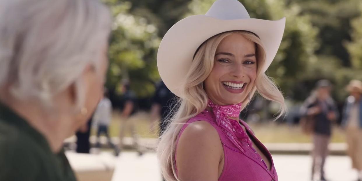 Margot Robbie Explains How Barbies Viral Feet Scene Was Filmed 