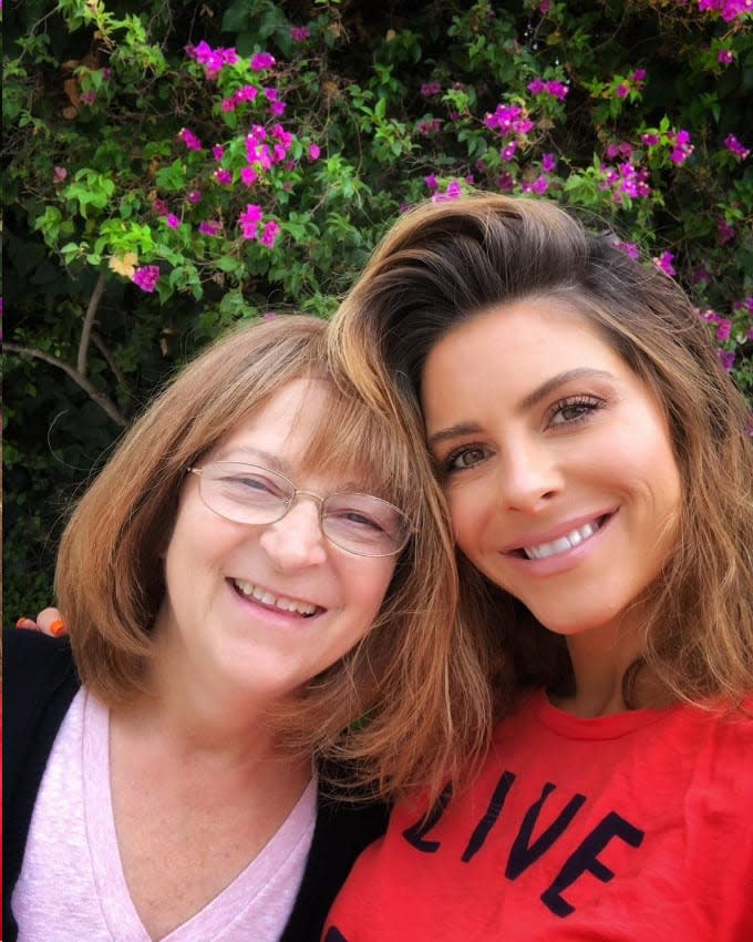 Maria Menounos con su madre