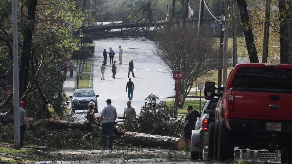 Verwüstung in Arkansas. (Bild: dpa)