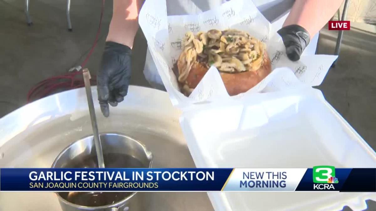 Vendors prepare for Stockton's first garlic festival