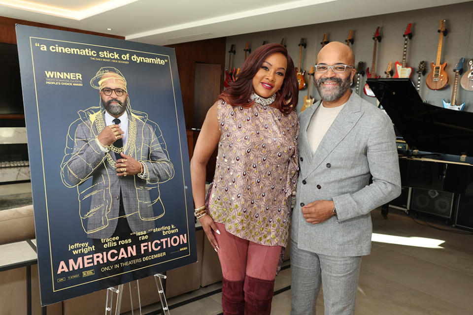 Vivica A. Fox and Jeffrey Wright