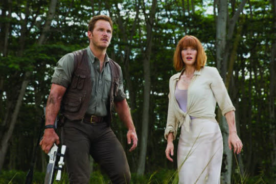 8. Jurassic World ‘s Owen + Claire: 