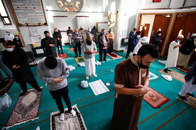 Muslims celebrate Eid in Manchester