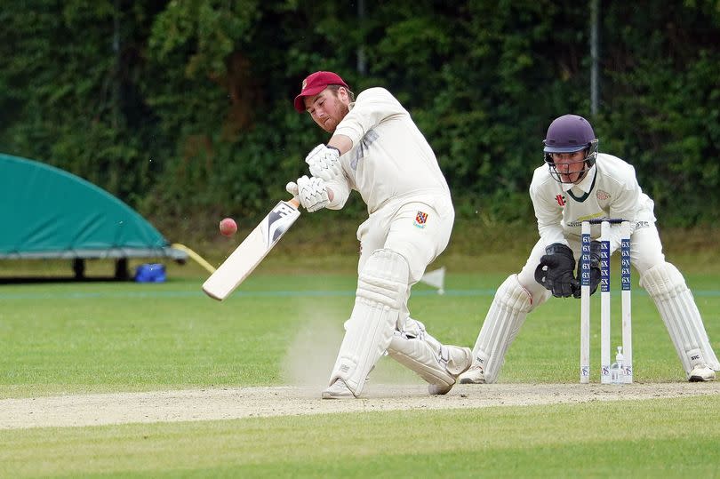 Callum Gegg hit a quickfire 60 for Stroud -Credit:Brian Rossiter