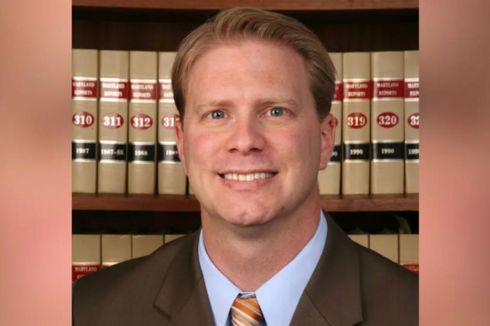 Maryland judge Andrew Wilkinson was killed on 19 October, 2023 (Washington County Bar Association)