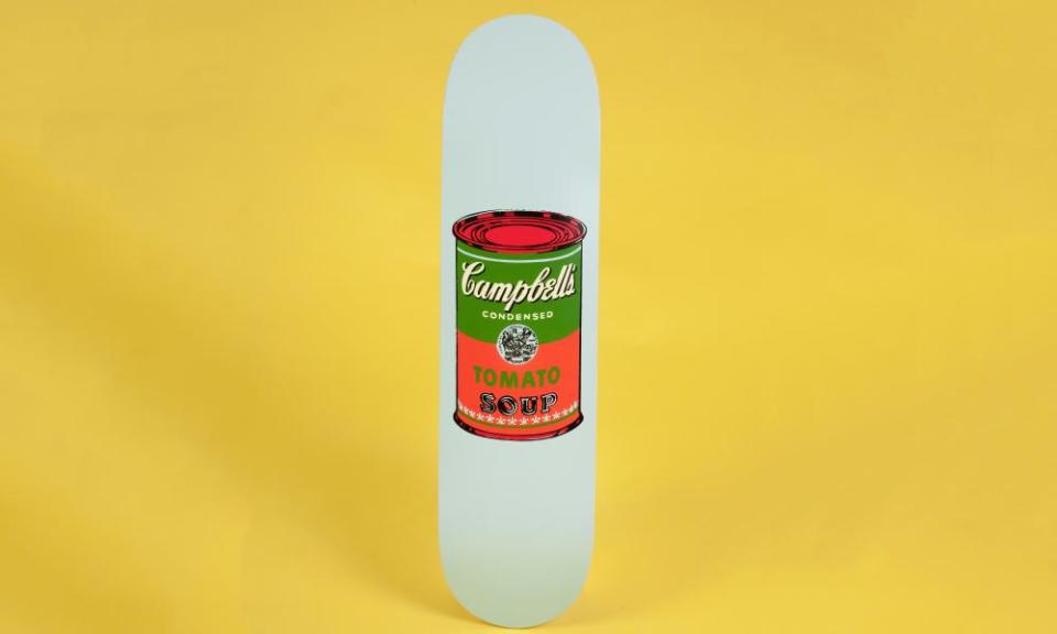 Campbell’s soup can skateboard