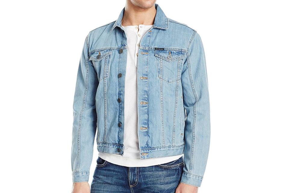 Calvin Klein Light Wash Denim Jacket