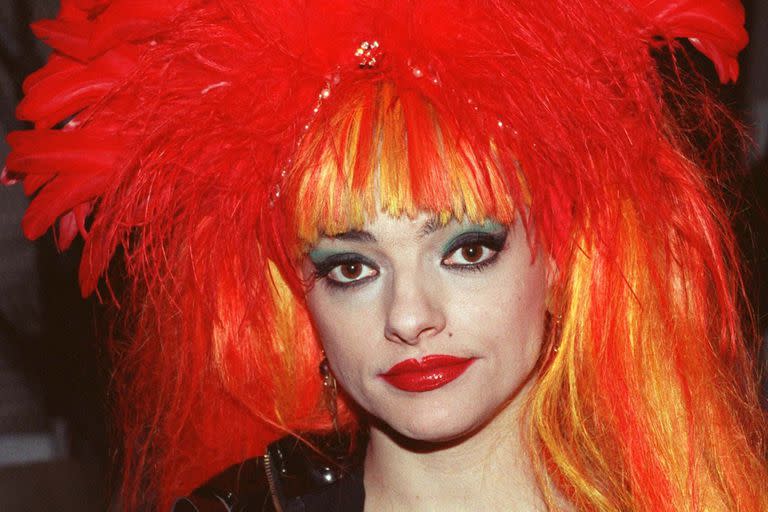 La imagen de Nina Hagen, aquí en 1991, influyó en buena parte de las estrellas de pop de Occidente, de Cyndi Lauper a Madonna