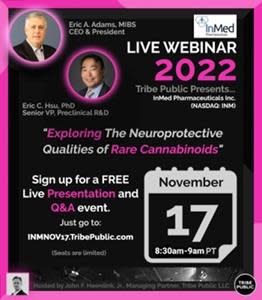 Tribe Webinar - InMed November 17, 2022