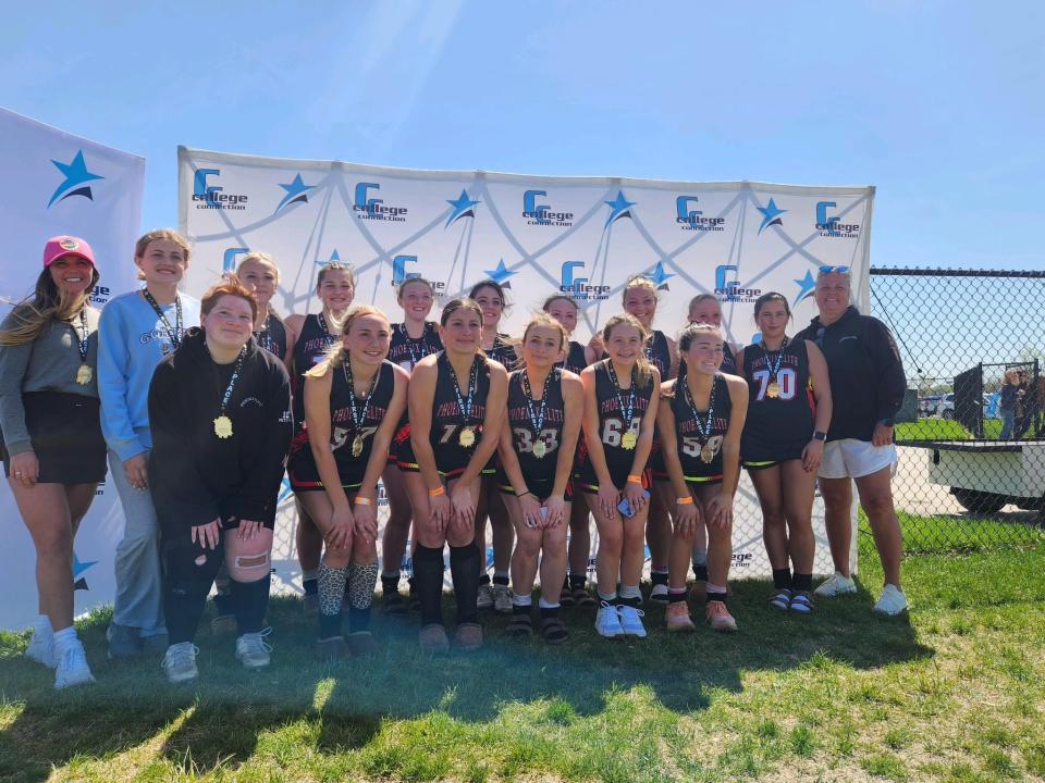The Toms River-based Phoenix Under 19 field hockey team went 5-0 and finished first in its pool at the Shooting Stars Jamboree National College Showcase last weekend