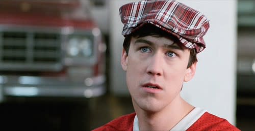 Pictured: Alan Ruck as Cameron Frye in Ferris Bueller's Day Off. Image: Paramount Pictures