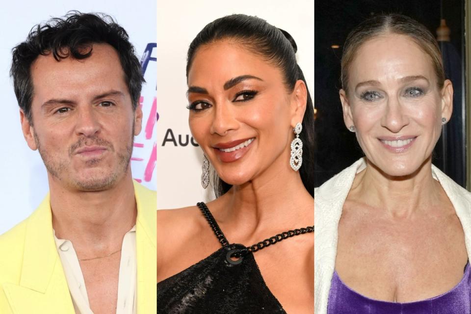 Andrew Scott, Nicole Scherzinger and Sarah Jessica Parker are nominated for their first Oliviers (Getty)