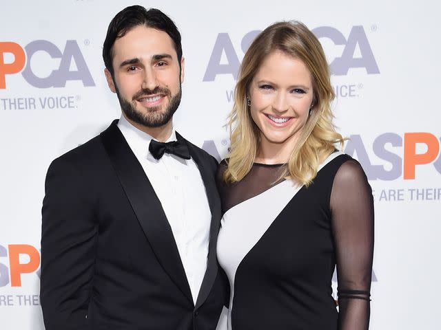 <p>Jamie McCarthy/WireImage</p> Max Shifrin and Sara Haines attend ASPCA'S 18th Annual Bergh Ball honoring Edie Falco and Hilary Swank at The Plaza Hotel on April 9, 2015 in New York City.