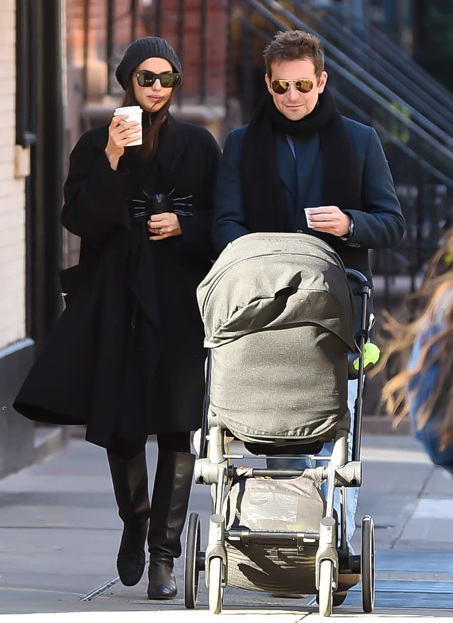 Bradley Cooper and Irina Shayk in 2018