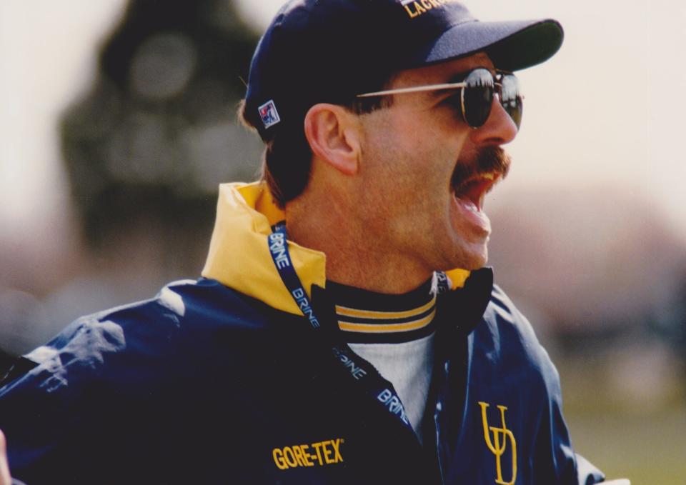 Long-time University of Delaware lacrosse coach Bob Shillinglaw.