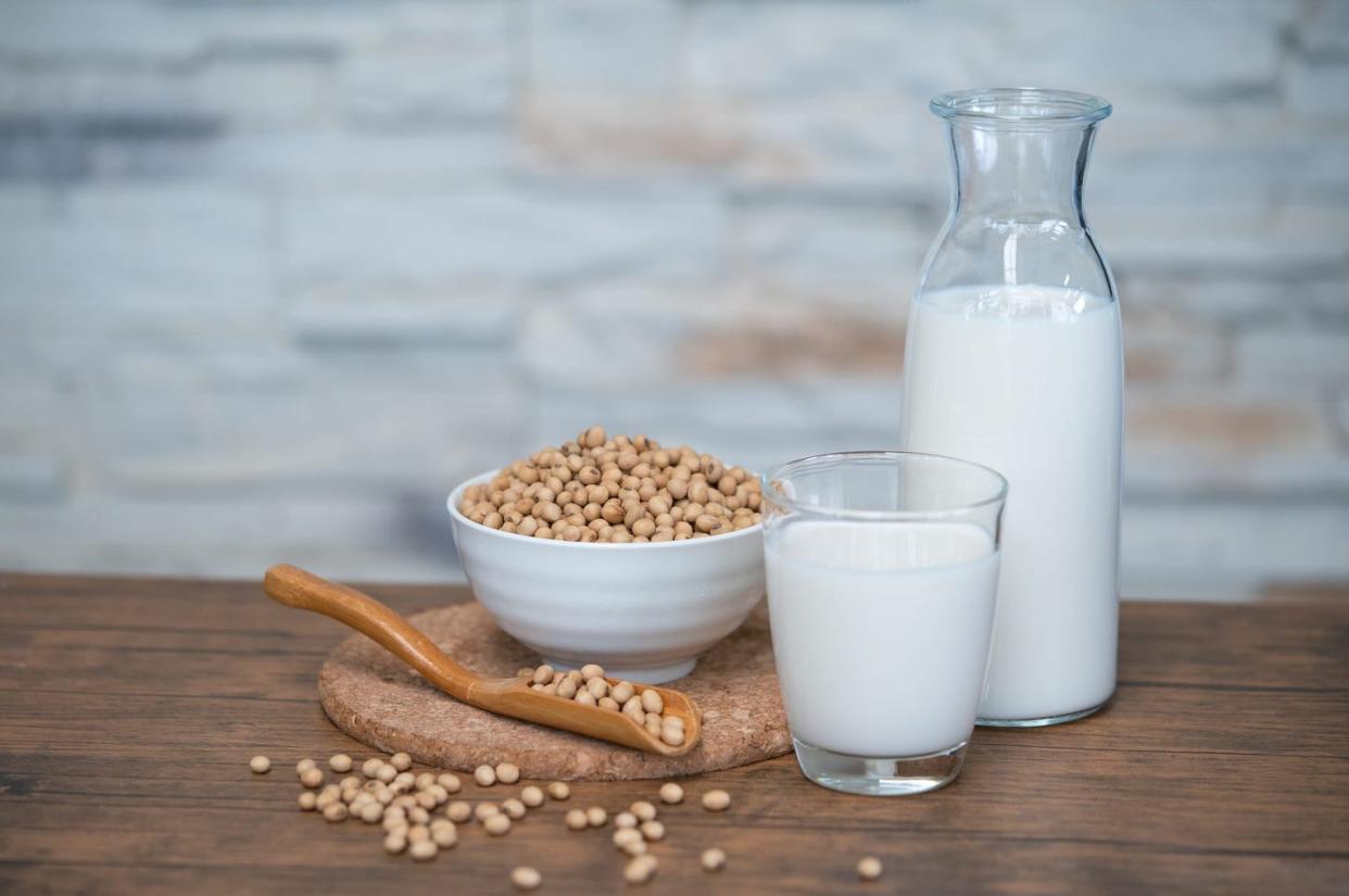 types of milk soy