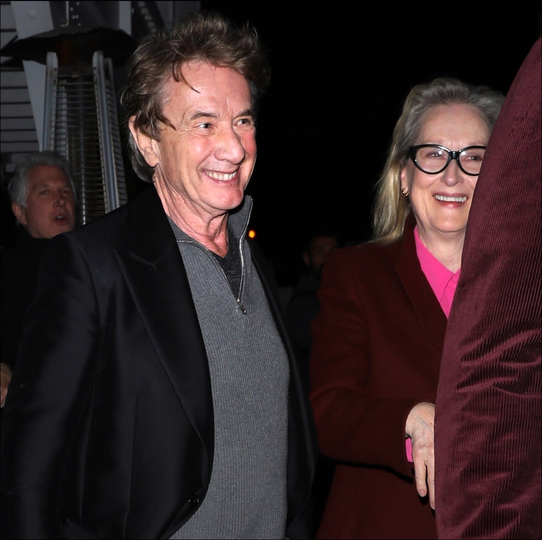  Meryl Streep and Martin Short Enjoy Dinner Together as Dating Rumors Heat Up. 