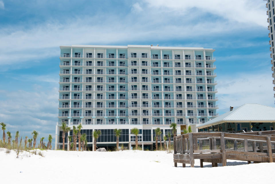 Fairfield Inn & Suites Pensacola Beach opens for business Saturday, July 1. The $75 million, 209-room hotel features the largest lazy river on the Gulf Coast.