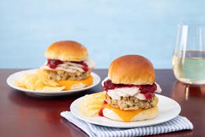 Easy Thanksgiving Leftover Turkey Sliders recipe available in attached PDF