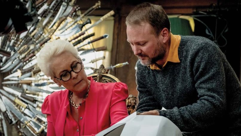 Jamie Lee Curtis, Rian Johnson , Knives Out