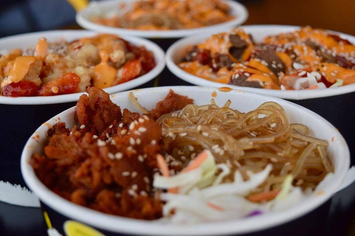 Cupbop specializes in customizable Korean barbecue bowls.