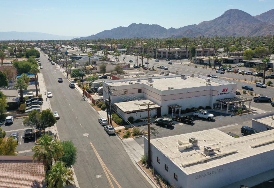 Mike Satcher was crossing the street from a parking lot to a Palm Desert hardware store when he was hit by a car and killed.