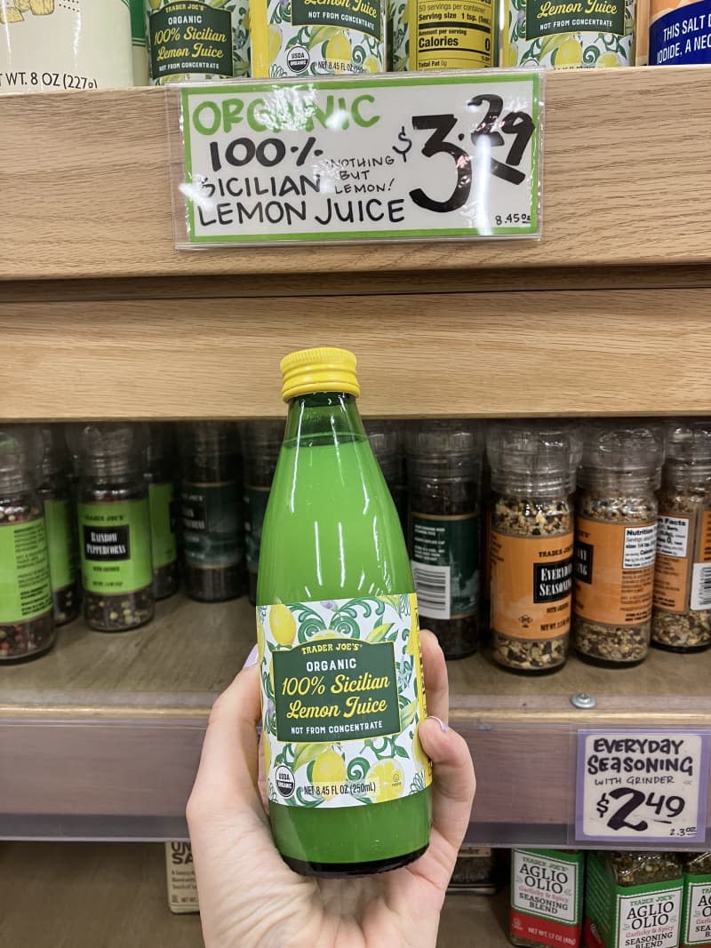 Organic 100% Sicilian Lemon Juice