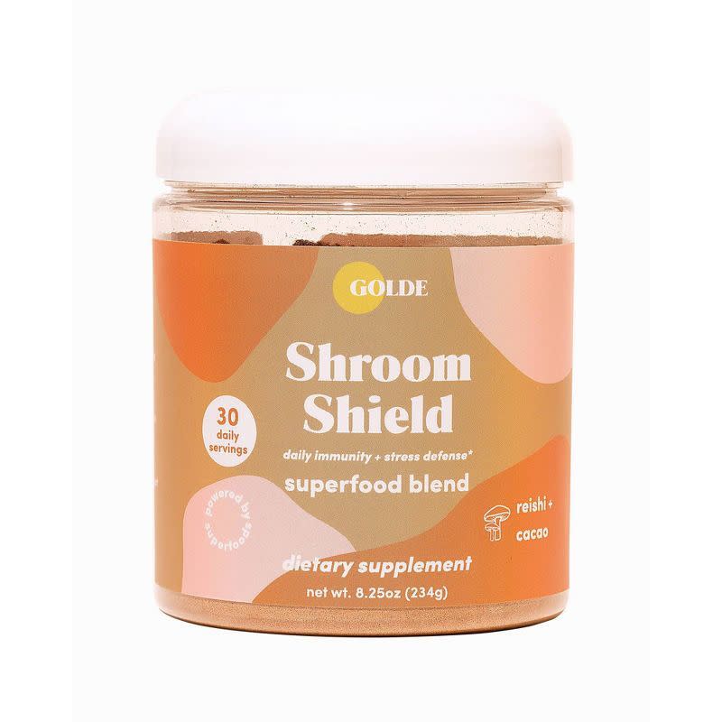 <p><strong>Golde</strong></p><p>target.com</p><p><strong>$19.99</strong></p><p>Odds are, your yoga-loving friend is just as obsessed with wellness as she is with working out. This calming blend (which some reviewers say can replace coffee) is <strong>packed with immune-boosting ingredients and comforting flavors</strong>—a perfect addition to oat milk, smoothies, and tea.</p>
