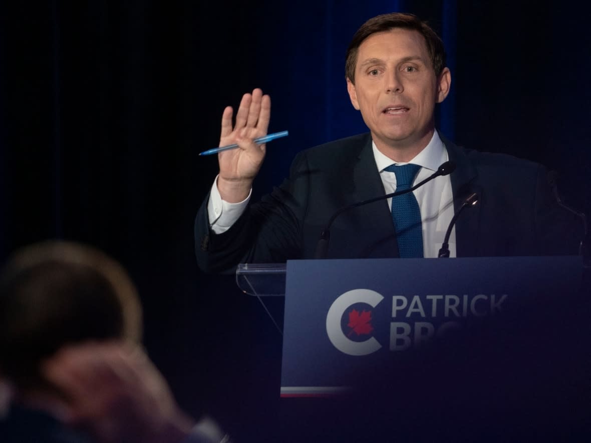 Patrick Brown was disqualified to run for the leadership of the federal Conservative Party in July.   (CBC / Radio-Canada - image credit)