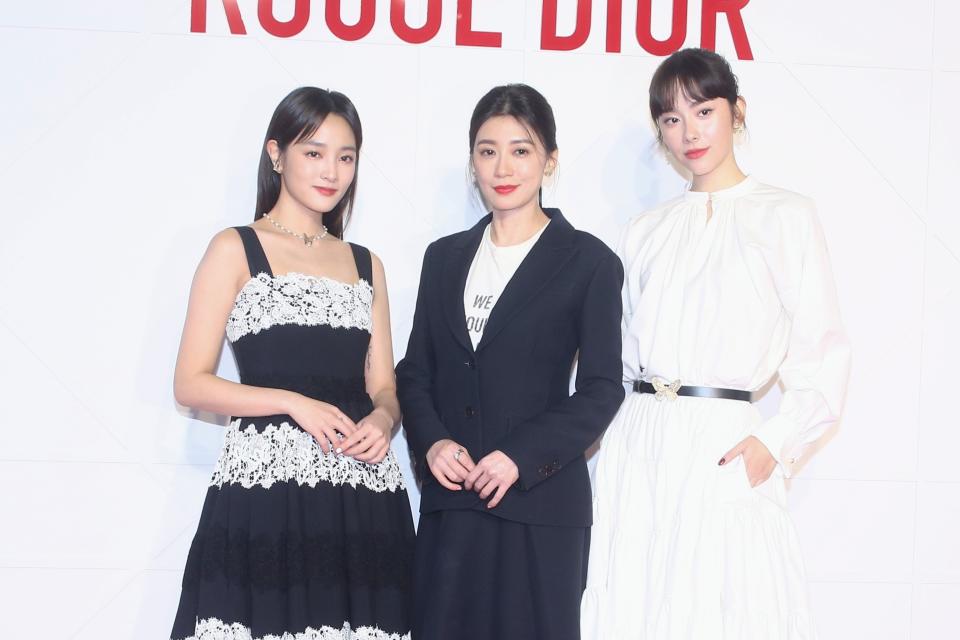 王淨、賈靜雯、林奕嵐出席Dior活動（圖／非凡娛樂）