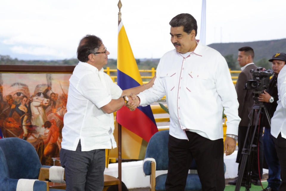 Petro y Maduro