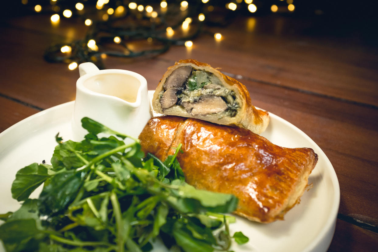 Mushroom Wellington. (PHOTO: Oxwell & Clan)