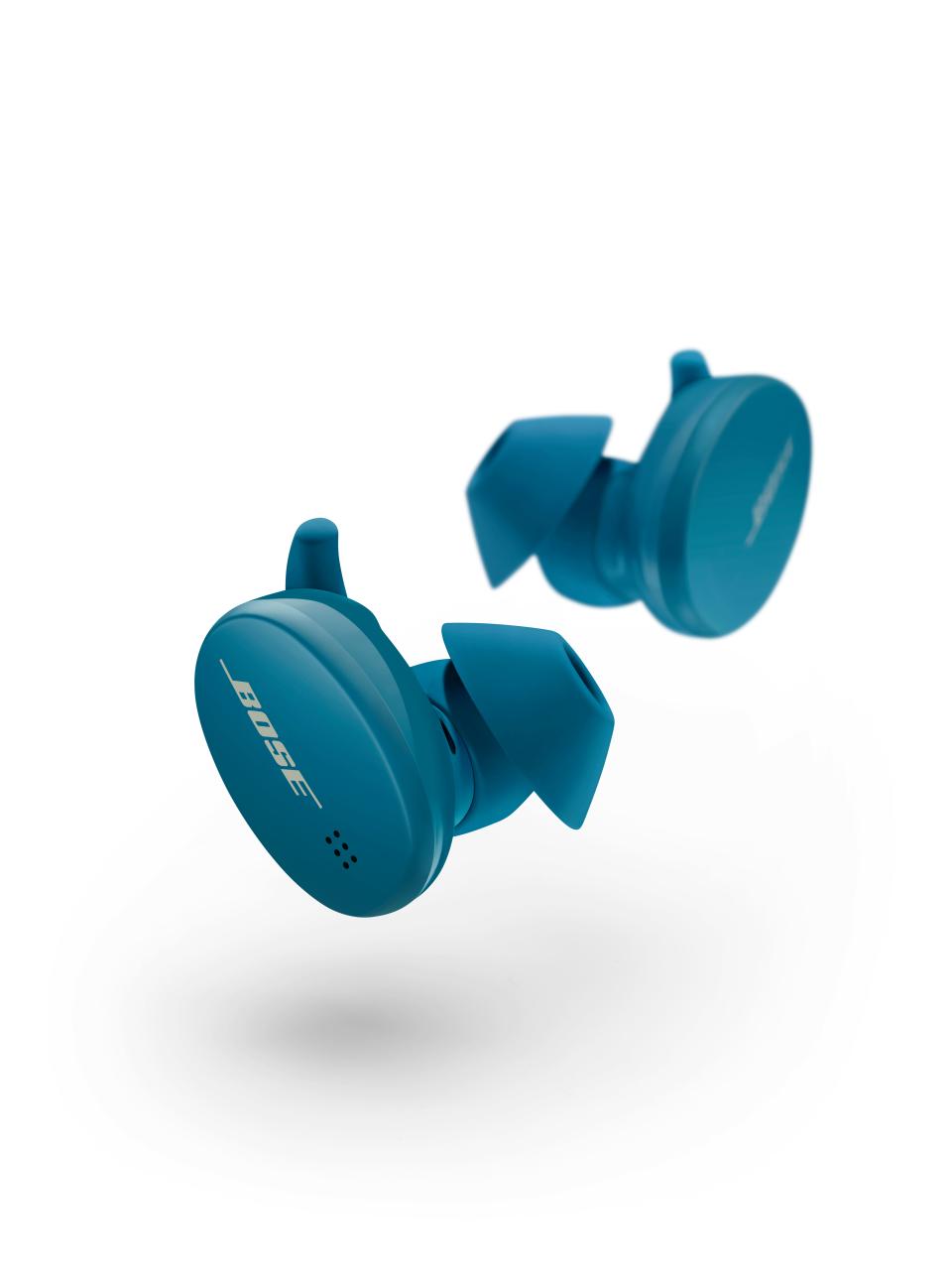 Bose Sport Earbuds in Baltic Blue, $199