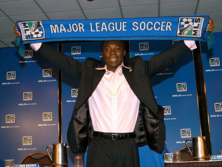 Freddy Adu en su presentación en la MLS. Foto: Getty Images