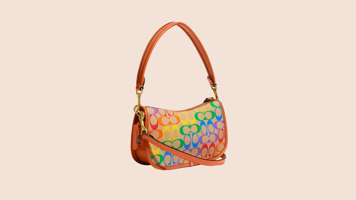 Save up to 50% on Coach handbags and shoes—and shop the new Pride Month collection.