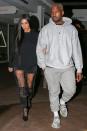 <p>In a black hoodie, black ripped jeans, lace tights, pointed-toe heels, and a lip ring <a rel="nofollow noopener" href="http://www.x17online.com/2017/01/kim_kardashian_kanye_west_dinner_date_jeans_lace_pantyhose_photos_011017" target="_blank" data-ylk="slk:while out for sushi with Kanye West;elm:context_link;itc:0;sec:content-canvas" class="link ">while out for sushi with Kanye West</a> in LA.</p>