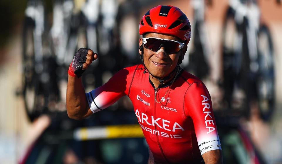 Nairo Quintana no irá a la Vuelta a España, conozca qué colombianos sí estarán. Imagen tomanda de Twitter @NairoQuinCo